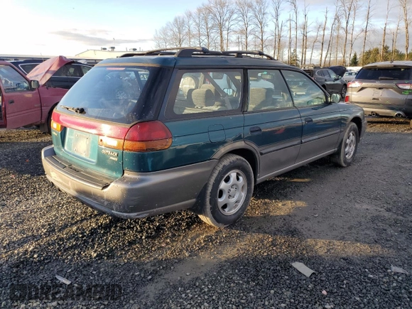 1996 Subaru Legacy Outback with VIN 4S3BG6851T7977375, listed as a Copart auction lot 41391625 with 188,726 mi miles and Salvage title. Bid and sale history available at DreamBid. Image 3.