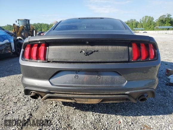 2018 Ford Mustang EcoBoost with VIN 1FA6P8THXJ5127905, listed as a Copart auction lot 54754985 with 115,436 mi miles and Clean Title. Bid and sale history available at carsss.com. Image 6.