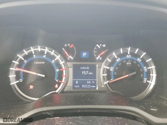 2017 Toyota 4Runner SR5 with VIN JTEZU5JR4H5158471, listed as a Copart auction lot 48032455 with 95,533 mi miles and Salvage Title. Bid and sale history available at carsss.com. Image 9.