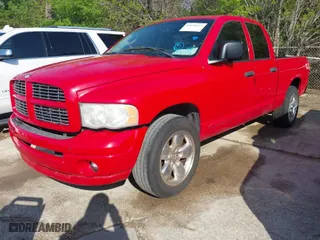 2005 Dodge Ram 1500 SLT with VIN 1D7HA18D95J612993, listed as a IAAI auction lot 41970727 with 236,600 mi miles. Bid and sale history available at carsss.com. Image 2.