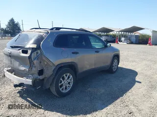 2017 Jeep Cherokee Sport with VIN 1C4PJMAB1HW584727, listed as a IAAI auction lot 42030824 with 147,527 mi miles and . Bid and sale history available at DreamBid. Image 4.