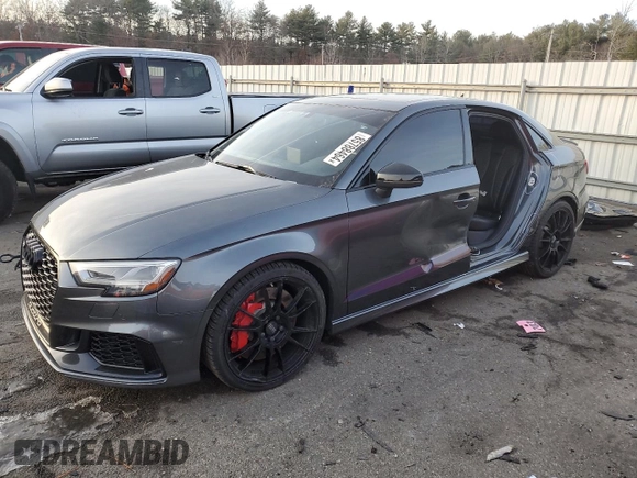 2019 Audi RS 3 с VIN WUABWGFF1KA907531, выставлен на аукционе Copart как лот 85788464 с пробегом 78 696 миль миль и Списание • Salvage title. История ставок и продаж доступна на DreamBid. Изображение 1.