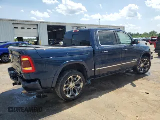 2020 Ram 1500 Limited z VIN 1C6RREHT1LN129498, wystawiony jako Copart lot #57706815 z przebiegiem 66 394 mil mil oraz Szkoda całkowita • Salvage title. Historia ofert i sprzedaży dostępna na DreamBid. Obrazek 3.