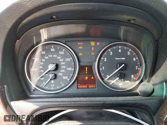 2008 BMW 3 Series 335i with VIN WBAVB77518NH79742, listed as a Copart auction lot 70930754 with 96,999 mi miles and Salvage Title. Bid and sale history available at carsss.com. Image 9.