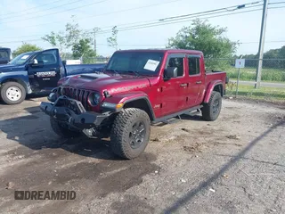 2021 Jeep Gladiator Mojave with VIN 1C6JJTEG8ML592381, listed as a IAAI auction lot 42369581 with 75,295 mi miles and . Bid and sale history available at DreamBid. Image 18.