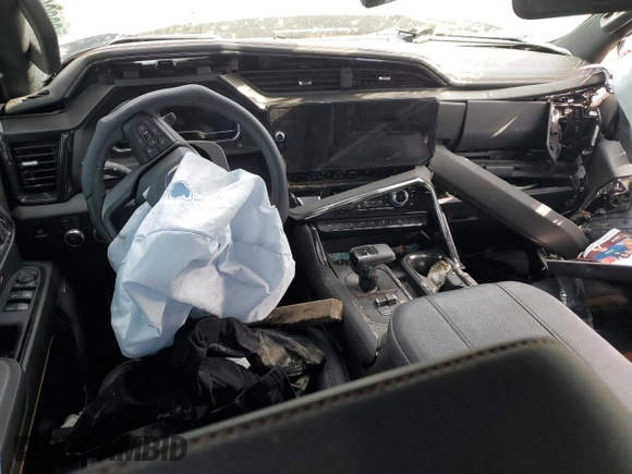 2024 GMC Sierra 1500 AT4 with VIN 3GTUUEEL0RG284440, listed as a Copart auction lot 52765005 with Not provided miles and Salvage title. Bid and sale history available at DreamBid. Image 8.