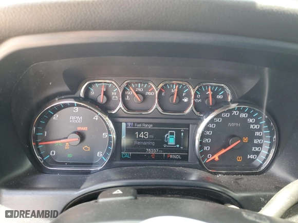 2018 Chevrolet Silverado 1500 High Country with VIN 3GCUKTEJ7JG344470, listed as a Copart auction lot 59329364 with 75,337 mi miles and Clean Title. Bid and sale history available at carsss.com. Image 9.