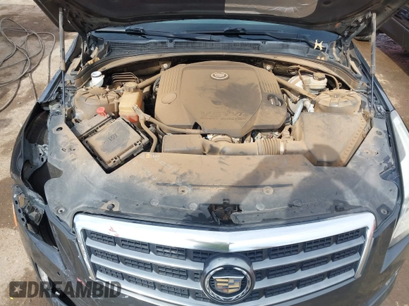 2014 Cadillac ATS Performance with VIN 1G6AC5S35E0116188, listed as a IAAI auction lot 41860494 with 85,517 mi miles. Bid and sale history available at carsss.com. Image 10.