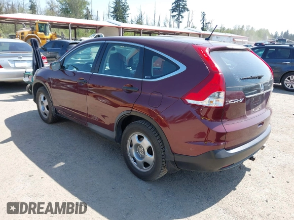 2014 Honda CR-V LX with VIN 5J6RM4H30EL064427, listed as a IAAI auction lot 42058346 with 68,408 mi miles. Bid and sale history available at carsss.com. Image 3.