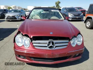 2007 Mercedes-Benz CLK-Class 3.5L with VIN WDBTK56F47F230081, listed as a Copart auction lot 72476964 with 100,923 mi miles and Salvage Title. Bid and sale history available at carsss.com. Image 5.