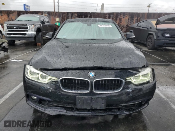 2016 BMW 3 Series 328i with VIN WBA8E9G59GNT45001, listed as a Copart auction lot 49247345 with 113,273 mi miles and Salvage Title. Bid and sale history available at carsss.com. Image 5.