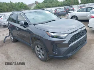 2024 Toyota RAV4 XLE with VIN 2T3P1RFV4RC463790, listed as a IAAI auction lot 42450962 with 22,918 mi miles and . Bid and sale history available at DreamBid. Image 1.