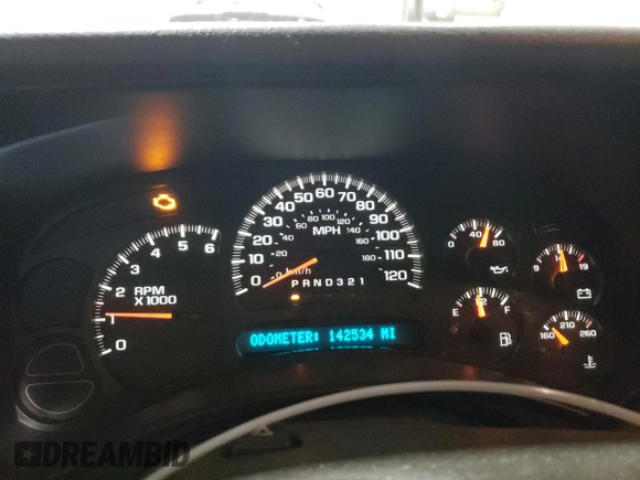 2006 Chevrolet Avalanche Z71 with VIN 3GNEK12Z16G126896, listed as a Copart auction lot 78656354 with 142,534 mi miles and Salvage Title. Bid and sale history available at DreamBid. Image 9.
