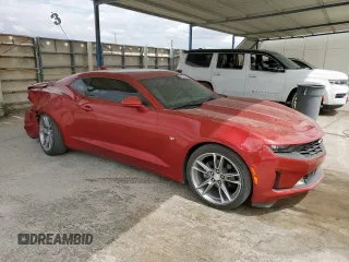 2020 Chevrolet Camaro 1LT with VIN 1G1FB1RS9L0112257, listed as a Copart auction lot 61071755 with 6,255 mi miles and Salvage title. Bid and sale history available at DreamBid. Image 4.