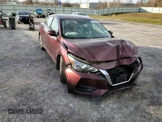 2020 Nissan Sentra SV with VIN 3N1AB8CV8LY313301, listed as a Copart auction lot 49721615 with 52,904 mi miles and Salvage Title. Bid and sale history available at carsss.com. Image 11.