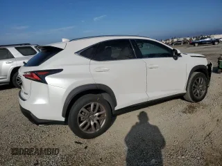 2015 Lexus NX 200t with VIN JTJYARBZXF2005295, listed as a Copart auction lot 64029755 with 34,784 mi miles and Salvage title. Bid and sale history available at DreamBid. Image 3.
