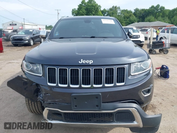 2014 Jeep Grand Cherokee Limited z VIN 1C4RJFBG0EC365866, wystawiony jako IAAI lot #42542796 z przebiegiem 165 511 mil mil oraz . Historia ofert i sprzedaży dostępna na DreamBid. Obrazek 12.