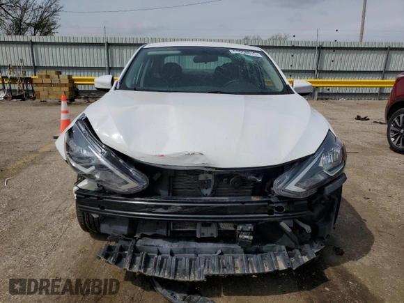2019 Nissan Sentra S with VIN 3N1AB7AP1KY339588, listed as a Copart auction lot 51658815 with 91,338 mi miles and Salvage title. Bid and sale history available at DreamBid. Image 5.