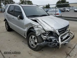 2003 Mercedes-Benz M-Class 5.0L with VIN 4JGAB75E63A404894, listed as a Copart auction lot 71650433 with 0 mi miles and Non Repairable. Bid and sale history available at carsss.com. Image 4.