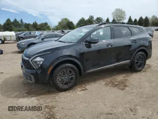 2023 Kia Sportage X-Pro Prestige z VIN 5XYK7CAF5PG120941, wystawiony jako Copart lot #54896965 z przebiegiem 19 066 mil mil oraz Szkoda całkowita • Salvage title. Historia ofert i sprzedaży dostępna na DreamBid. Obrazek 1.