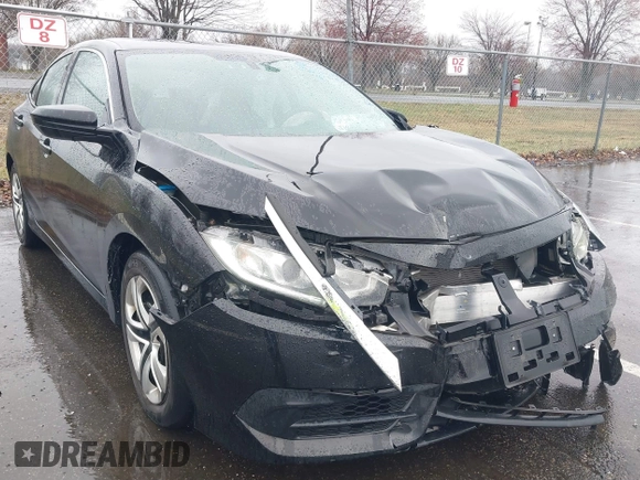 2018 Honda Civic LX with VIN 2HGFC2F54JH548274, listed as a IAAI auction lot 41864457 with 60,905 mi miles and . Bid and sale history available at DreamBid. Image 1.