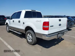 2005 Ford F-150 XLT with VIN 1FTPW14555FB63773, listed as a IAAI auction lot 42004420 with 255,071 mi miles. Bid and sale history available at carsss.com. Image 3.