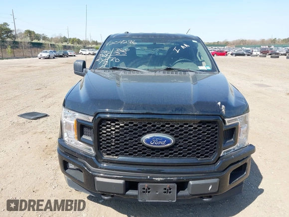 2018 Ford F-150 XL with VIN 1FTEW1EP2JFE13018, listed as a IAAI auction lot 42040276 with 97,563 mi miles. Bid and sale history available at carsss.com. Image 12.