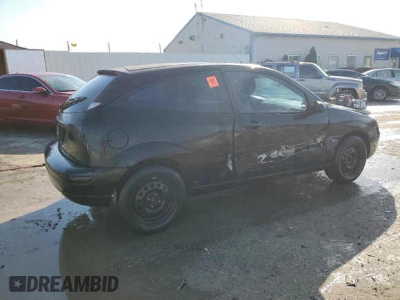 2007 Ford Focus S with VIN 1FAFP31N27W201266, listed as a Copart auction lot 51789625 with 211,274 mi miles and Salvage Title. Bid and sale history available at DreamBid. Image 3.