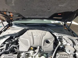 2023 Infiniti Q50 Luxe with VIN JN1EV7BR0PM542376, listed as a IAAI auction lot 41215300 with 25,792 mi miles and . Bid and sale history available at DreamBid. Image 10.
