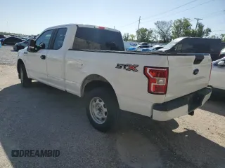 2018 Ford F-150 XL with VIN 1FTEX1CPXJFA88747, listed as a Copart auction lot 41853415 with 64,815 mi miles and Salvage Title. Bid and sale history available at carsss.com. Image 2.