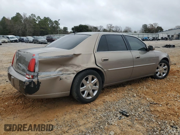 2007 Cadillac DTS V8 z VIN 1G6KD57Y47U115566, wystawiony jako Copart lot #88487785 z przebiegiem 93 484 mil mil oraz Szkoda całkowita • Salvage title. Historia ofert i sprzedaży dostępna na DreamBid. Obrazek 3.