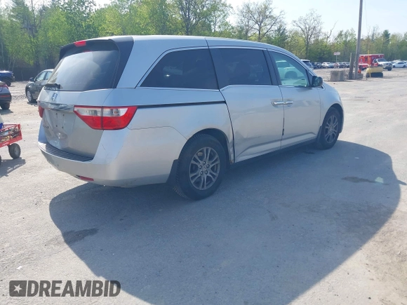 2011 Honda Odyssey EX с VIN 5FNRL5H48BB030855, выставлен на аукционе IAAI как лот 42241890 с пробегом 204 552 миль миль и . История ставок и продаж доступна на DreamBid. Изображение 4.
