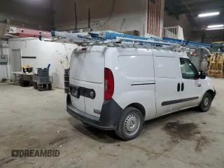 2021 Ram ProMaster City Cargo Tradesman with VIN ZFBHRFABXM6V26587, listed as a Copart auction lot 42603425 with Not provided miles and Salvage title. Bid and sale history available at DreamBid. Image 3.