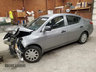 2014 Nissan Versa S Plus with VIN 3N1CN7AP2EL865195, listed as a Copart auction lot 51981835 with 117,992 mi miles and Salvage Title. Bid and sale history available at carsss.com. Image 1.