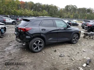 2021 Chevrolet TrailBlazer RS with VIN KL79MTSL7MB057033, listed as a Copart auction lot 72560823 with 53,177 mi miles. Bid and sale history available at carsss.com. Image 3.