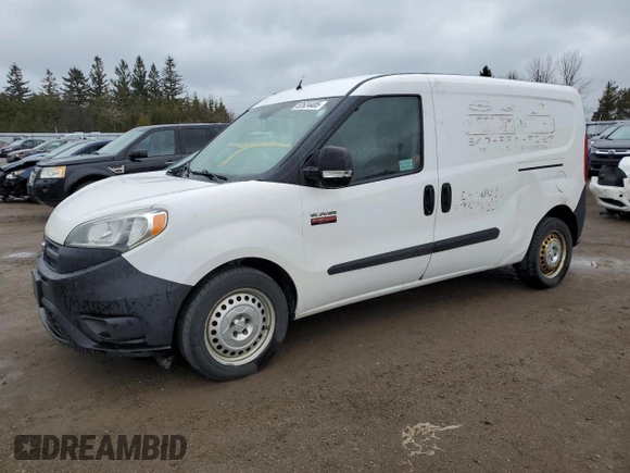 2015 Ram ProMaster City Cargo with VIN ZFBERFCT7F6A09438, listed as a Copart auction lot 52624485 with 327,533 mi miles and Salvage Title. Bid and sale history available at DreamBid. Image 1.