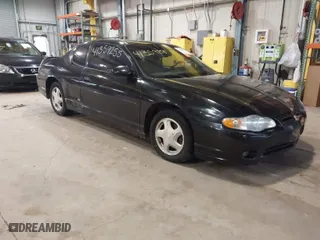 2003 Chevrolet Monte Carlo SS with VIN 2G1WX15K739430004, listed as a IAAI auction lot 41359255 with 191,667 mi miles. Bid and sale history available at carsss.com. Image 1.