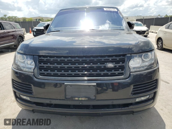 2016 Land Rover Range Rover Supercharged с VIN SALGS2EF0GA300037, выставлен на аукционе Copart как лот 62883195 с пробегом 141 473 миль миль и Чистый • Clean title. История ставок и продаж доступна на DreamBid. Изображение 5.