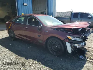 2019 Honda Insight Touring with VIN 19XZE4F71KE400826, listed as a Copart auction lot 56222994 with Not Provided miles and Salvage Title. Bid and sale history available at carsss.com. Image 4.