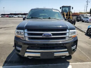 2017 Ford Expedition Max Platinum with VIN 1FMJK1MT3HEA37157, listed as a Copart auction lot 57673355 with 88,180 mi miles and Salvage title. Bid and sale history available at DreamBid. Image 5.