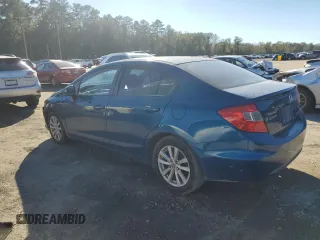 2012 Honda Civic EX with VIN 2HGFB2F87CH546602, listed as a Copart auction lot 81075254 with 164,588 mi miles and Salvage Title. Bid and sale history available at DreamBid. Image 2.