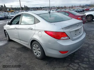 2017 Hyundai Accent SE with VIN KMHCT4AE0HU169702, listed as a IAAI auction lot 41121888 with 226,290 mi miles. Bid and sale history available at carsss.com. Image 3.