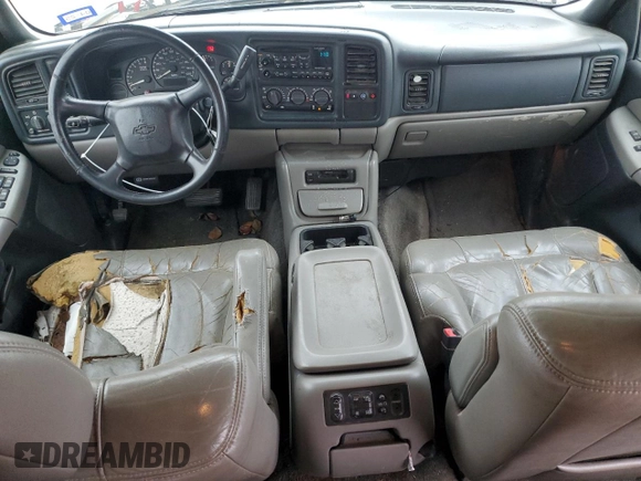 2002 Chevrolet Suburban LS with VIN 3GNEC16Z72G167647, listed as a Copart auction lot 83568164 with 0 mi miles and Salvage Title. Bid and sale history available at carsss.com. Image 8.