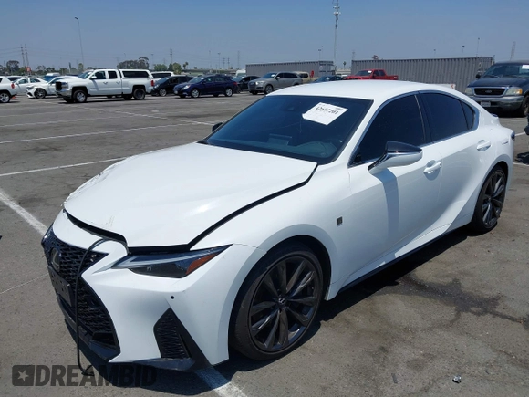 2024 Lexus IS 300 with VIN JTHBA1D2XR5131510, listed as a IAAI auction lot 42607201 with 10,580 mi miles and . Bid and sale history available at DreamBid. Image 17.