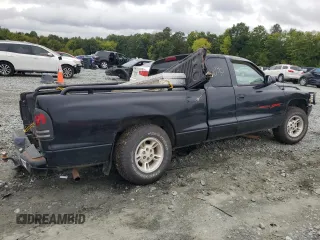 1998 Dodge Dakota SLT with VIN 1B7GL22YXWS651881, listed as a Copart auction lot 73191384 with 0 mi miles and Salvage Title. Bid and sale history available at carsss.com. Image 3.