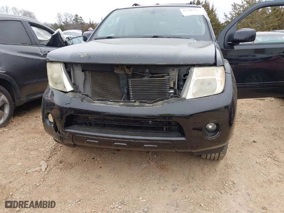 2010 Nissan Pathfinder SE with VIN 5N1AR1NB7AC622374, listed as a IAAI auction lot 41540737 with 1 mi miles. Bid and sale history available at carsss.com. Image 6.
