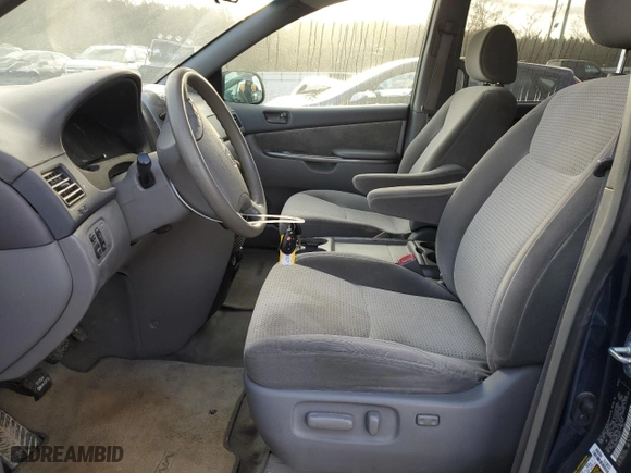 2007 Toyota Sienna CE with VIN 5TDZK23C37S009771, listed as a Copart auction lot 49541285 with 202,496 mi miles and Salvage Title. Bid and sale history available at carsss.com. Image 7.