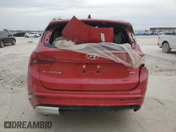 2023 Hyundai Santa Fe Calligraphy z VIN 5NMS54AL2PH495094, wystawiony jako Copart lot #48189065 z przebiegiem Nie podano mil oraz Szkoda całkowita • Salvage title. Historia ofert i sprzedaży dostępna na DreamBid. Obrazek 6.