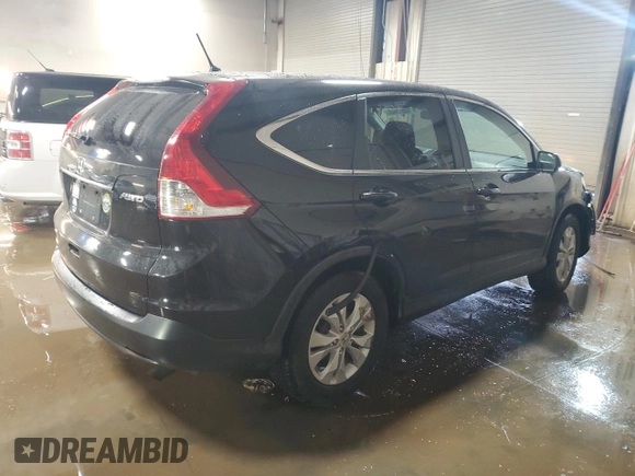 2013 Honda CR-V EX with VIN 2HKRM4H5XDH687063, listed as a Copart auction lot 48879405 with 160,198 mi miles and Salvage Title. Bid and sale history available at carsss.com. Image 3.