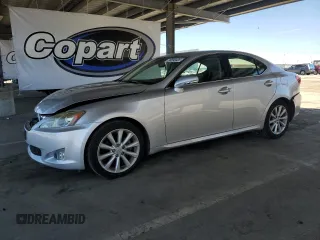 2010 Lexus IS 250 z VIN JTHBF5C22A5112352, wystawiony jako Copart lot #56590425 z przebiegiem 97 704 mil mil oraz Szkoda całkowita • Salvage title. Historia ofert i sprzedaży dostępna na DreamBid. Obrazek 1.